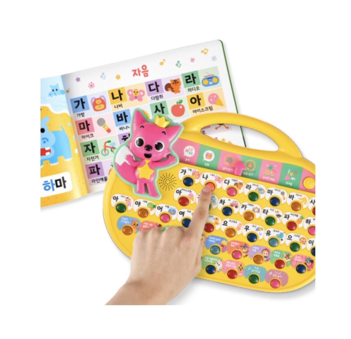 キッズ・ファミリー PinkfongFairyTalesGoomiesZippy'sPlayroom My Little Tiger] Pinkfong Hangul Nursery Rhyme Sound Pad + Picture