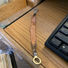 GM #2964198 1956-1962 Corvette Radio engine mount Ground Strap, Reproduction