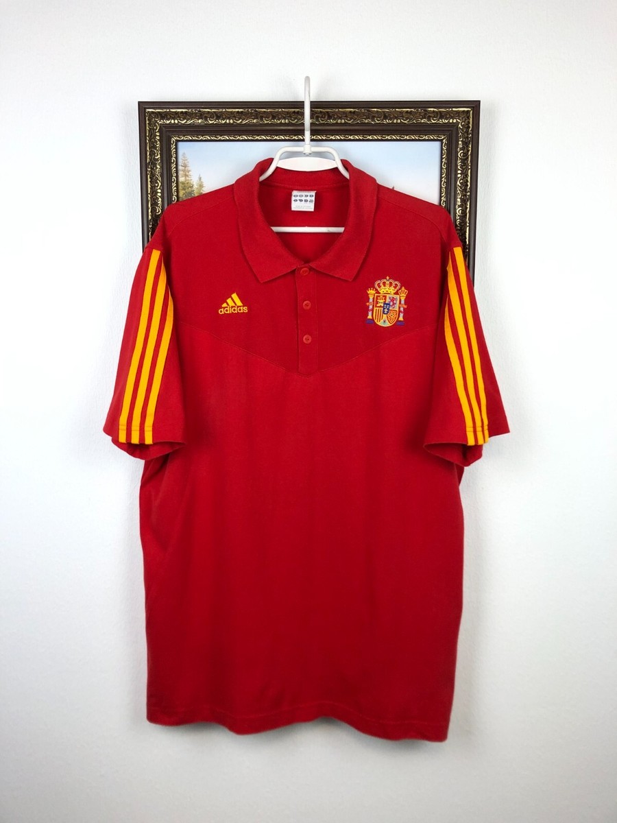 adidas スペイン代表 シャツ サッカーユニフォーム ビンテージ Adidas Vintage Spain Team Soccer Jersey Men's Size L | eBay