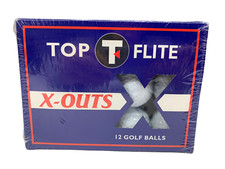 Top Flite X-Outs Golf Balls Box Of 12 - NEW