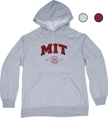 MIT Hoodie Officially Licensed Hooded Sweatshirt Science University Student USA