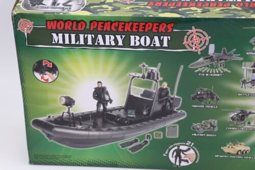 Production Sample M&C World Peacekeepers RIB Military Boat 1:18 2023 Sealed - Bild 8 von 11