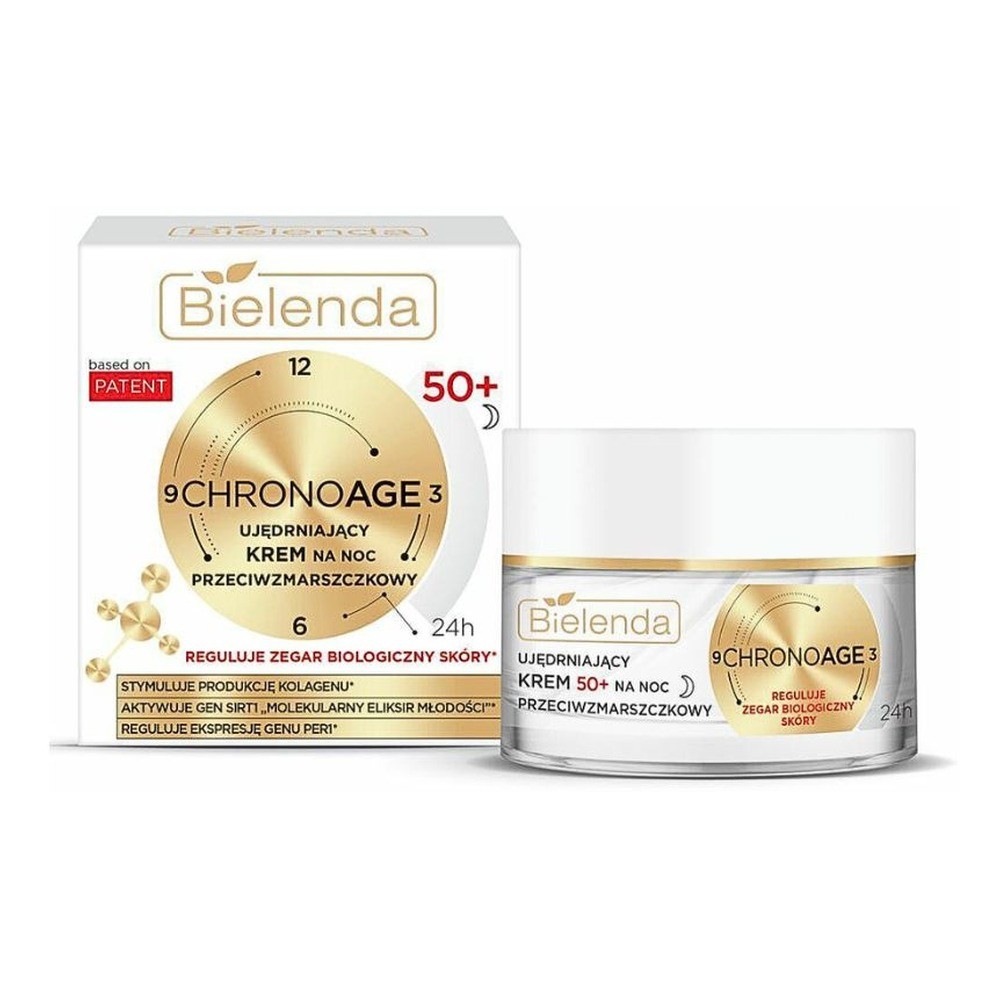 Bielenda Chrono Age 24H Firming Anti-wrinkle Night Cream 50+ 50ml - Image 4