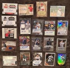 20 Autos, Patches, and Numbered Baseball Prospects #2 - Free Shipping