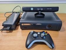 XBOX 360 ELITE 120GB BLACK + POWER SUPPLY + KINECT CAMERA + CONTROLLER BUNDLE