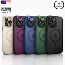 For iPhone 17 16 15 14 13 12 Pro Max Air Frost Case Mag Safe Shockproof Cover