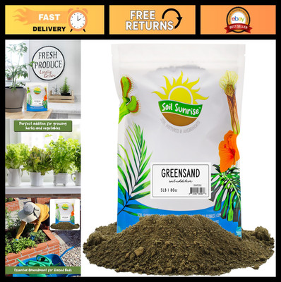 5 lbs Greensand Soil Additive for Container Gardening - Organic Soil Enhancer