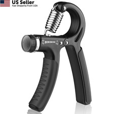 AIXPI Grip Strength Trainer, Hand Exerciser Strengthener with Black