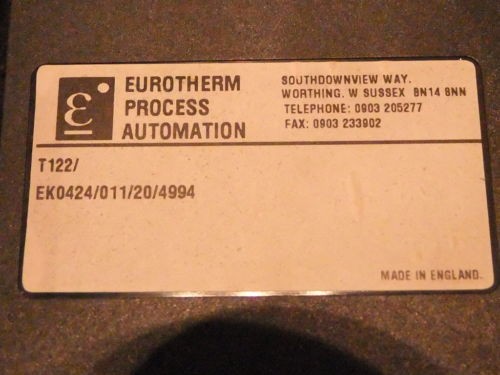EUROTHERM T122 (TCS) - Picture 1 of 4