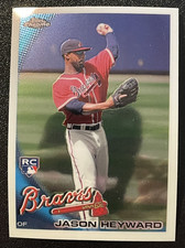 Topps Chrome 2010 Jason Heyward Rookie Atlanta Braves Baseball Card #174. rookie card picture