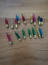 Vintage Gibraltar Noma Christmas Lights Pink Blue Green Yellow Lot