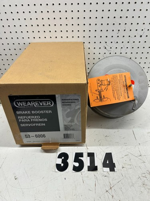 #ad Power Brake Booster Parts Master 53 6006 Reman $119.00