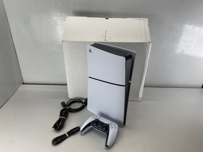 Sony PlayStation 5 Slim Console Disc Edition 1TB- White