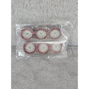 6 Pcs Watch Movement Whole Replacement Red for Crafting DIY