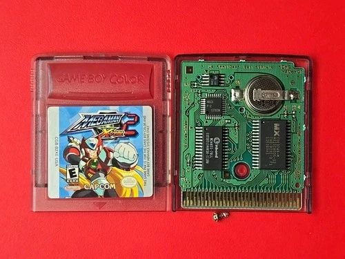 Mega Man Xtreme 2 Game Boy Color Nintendo GBC Handheld Vintage Authentic Saves