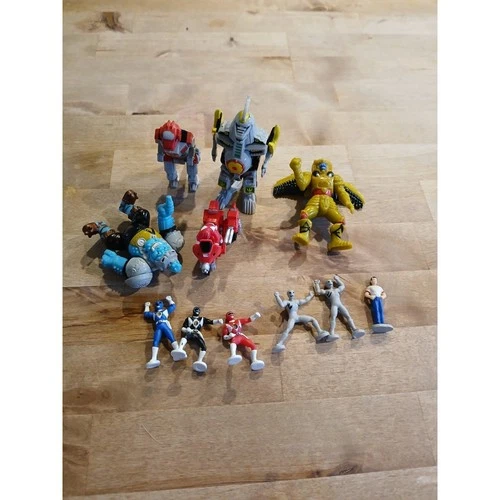 Vintage LOT Micro Machines Mighty Morphin POWER RANGERS - Galoob - 1994