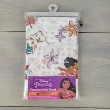 Disney Princess Moana Preschool Nap Mat Sheet Toddler Bedding NEW