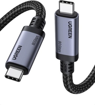 UGREEN USB C auf USB-C Kabel USB4 Gen4 80Gbps Premium 16K/Dual 8K/Triple 4K Displ