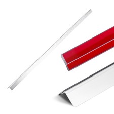 VEVOR Stainless Steel Wall Corner Protector,1 x 1 x 48 inch,10 Pack Metal Corne