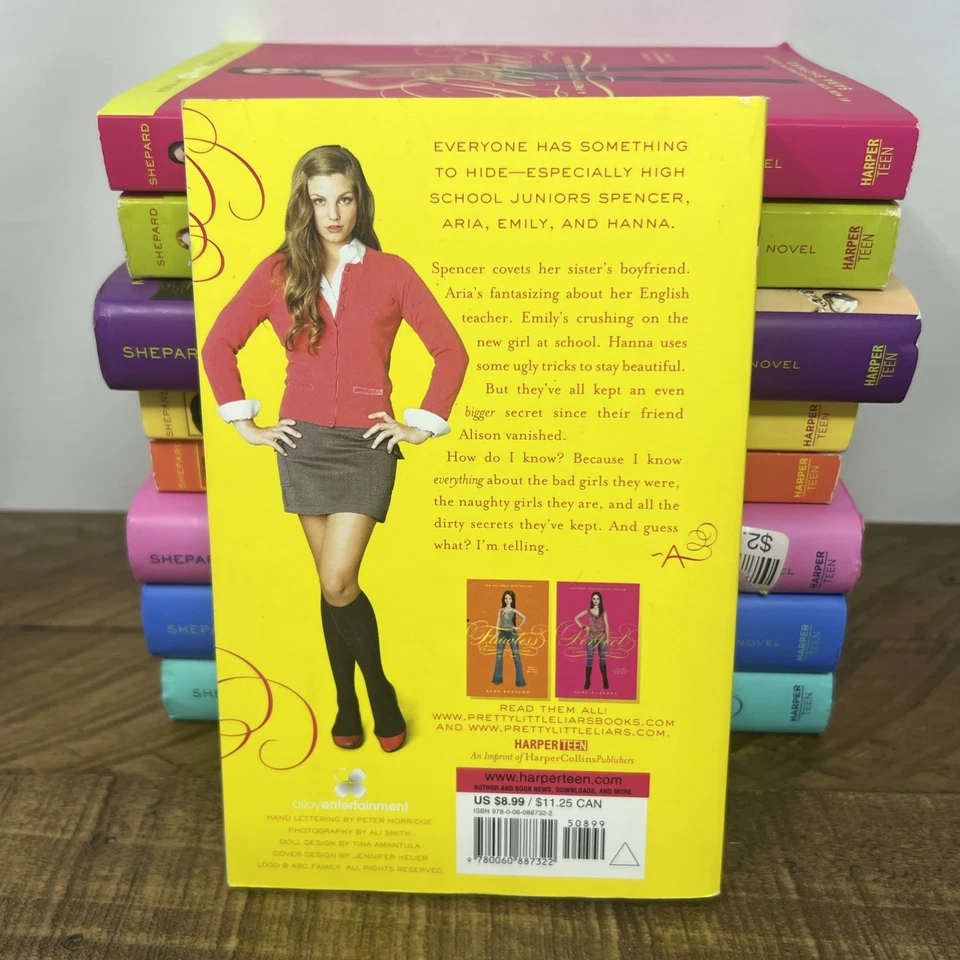 Pretty Little Liars Books 1 3 4 6 7 8 12 13 14 Sara Shepard Mystery Thriller TV Foto 4 de 4