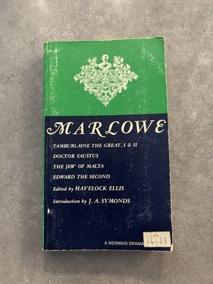 Five Plays By Christopher Marlow 1956 Hill & Wang Vintage Paperback