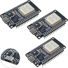 3Pack ESP32 ESP-32S Development Board USB-C WiFi Bluetooth Dual Core Microcontro