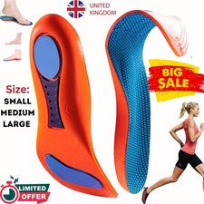 Heavy Duty Orthotic Arch Support Insoles, Shock Absorbing Orthopedic insoles New