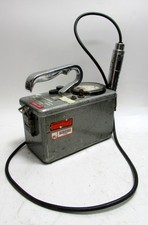 EBERLINE INSTRUMENT E-500B 500 GEIGER COUNTER SURVEY METER w/ Probe