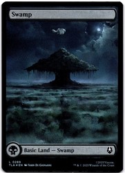 Swamp #289 Foil Full Art - Avatar: The Last Airbender