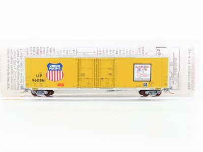 N Micro-Trains MTL 102020 UP Automated Rail Way 60' Excess Height Boxcar #960861