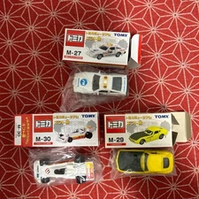 Tomica Tomica Museum Gift Set M-27, M-29, M-30 Mini Cars Lot