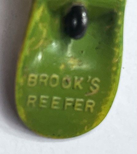 Vintage (2) Brooks Reefers Jointed Great Colors Frog & Blue W/Firetail - Picture 7 of 7