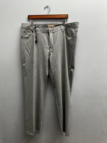 Marco Pescarolo Men's Pants Trousers Cashmere Gray Size 38US 54ITA 38x28