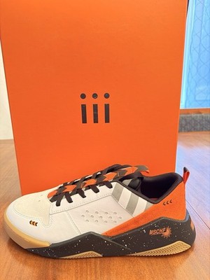 MSCHF FWD BWD Skateboarding Shoes White Orange Black US Size 10