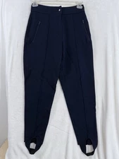 Jodhpur Breeches 10 Womens Navy Blue Equestrian Horse Riding Pants Wool Blend