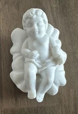 Avon Nativity Collectibles Baby Jesus White Porcelain Figure 1981