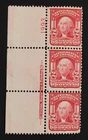 CKStamps: US Stamps Collection Scott#319 Strip Mint 2NH 1LH OG