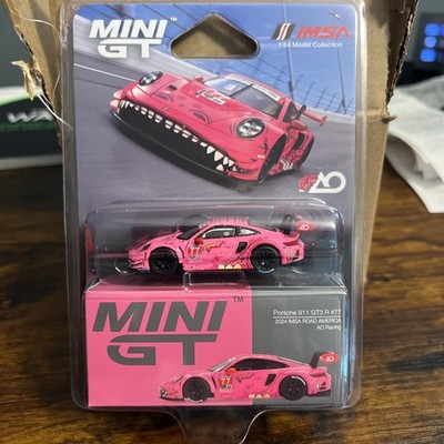 NEW AO Racing IMSA Roxy PINK Mini GT Porsche 911 GT3 Rs | eBay