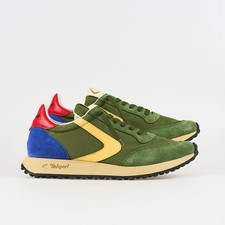 Sneakers Valsport En Daim Et Nylon Vert Art Start Nylon Vintage Jelly