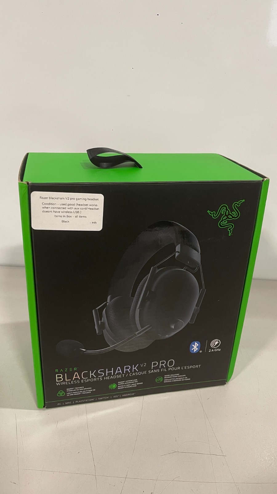 Razer blackshark V2 pro gaming headset