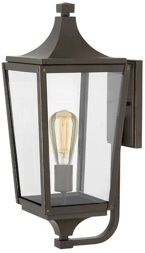 Hinkley Jaymes 19 1/2" High Oil-Rubbed Bronze Outdoor Wall Light - Picture 1 of 7