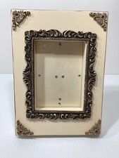 3D Picture Frame Wooden With Beautiful Decor On The Front Holds 5  x7  Picture