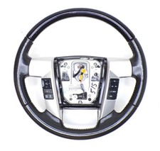 Volante Ford 09-14 F-150 cuero negro cuero y negro madera platino