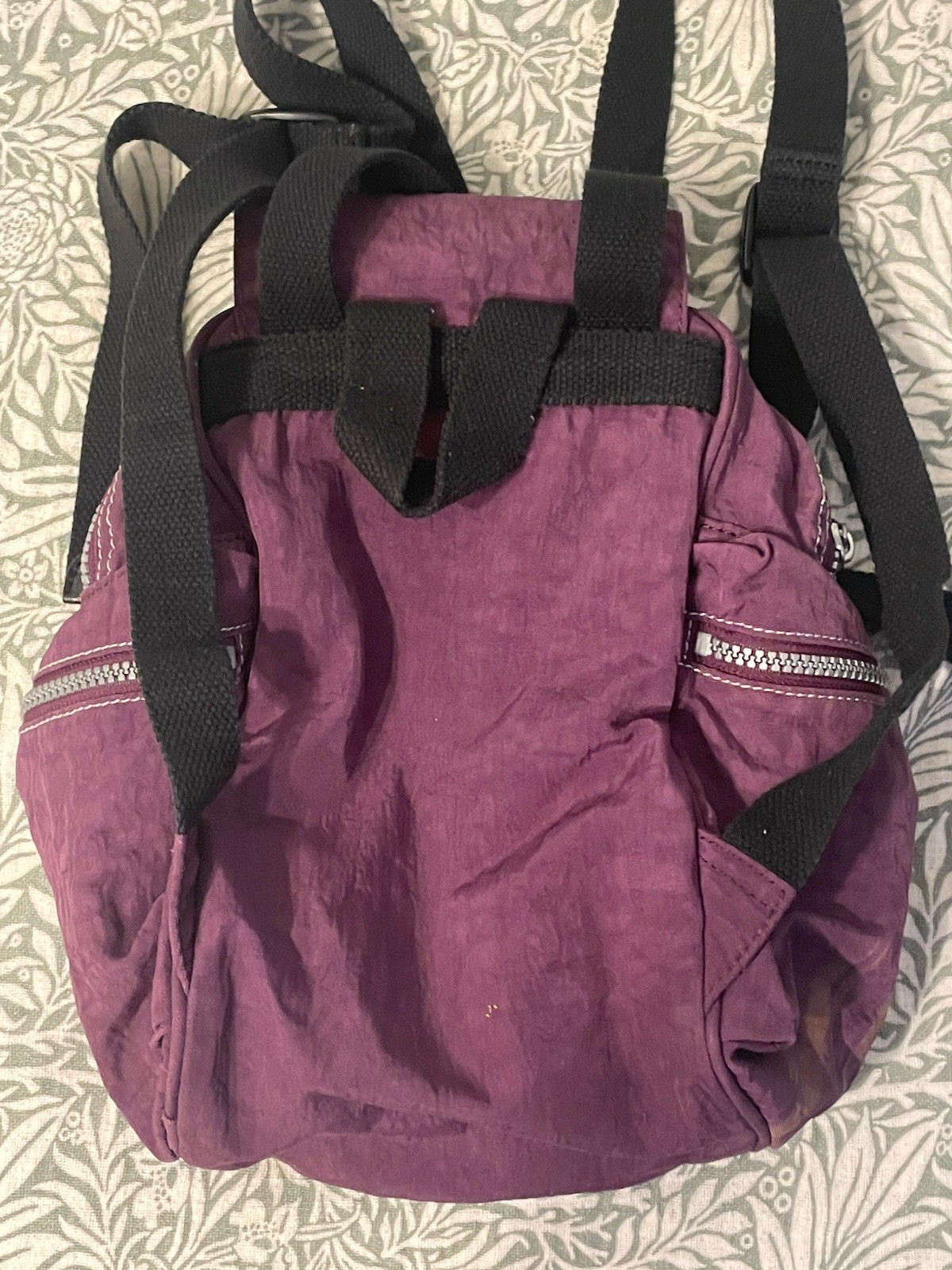 Kipling Small Purple Backpack - image 3
