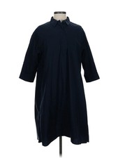 Uniqlo Women Blue Casual Dress S
