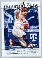 2026 Topps Series 1  Kyle Schwarber #GH-16 2025vGreatest Hits Phil Phillies MLB