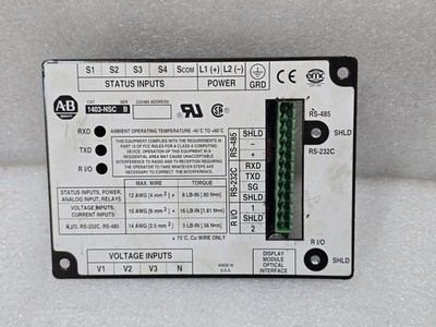 Allen Bradley 1403-NSC SER B Powermonitor II Kommunikationskarte