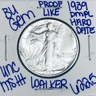 1939 BU UNCIRCULATED WALKING LIBERTY SILVER HALF DOLLAR AUTHENTIC U.S. MINT 6225