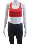 Lululemon Womens Strappy Back Pull On Sports Bra Red Size 6