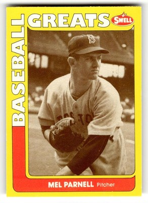 1991 Swell Baseball Greats #118 Mel Parnell